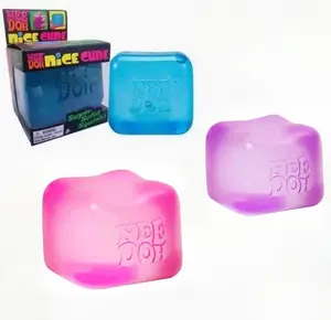 Super Soft Jelly Texture Ice Cube Squeeze Toy Fun Stress Relief Relaxation Toy