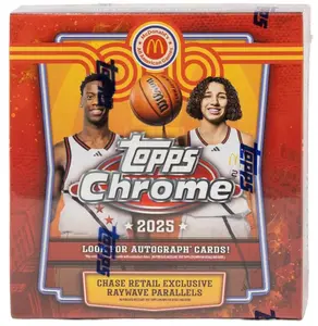 2025-2026 Topps Chrome Mcdonalds All American Chrome Basketball Mega Box
