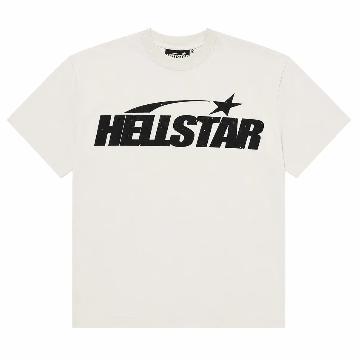 (100% Authentic with NFC TAG) Hellstar Classic T-Shirt White/Black (100% Authentic with NFC TAG) Hellstar Classic T-Shirt White/Black