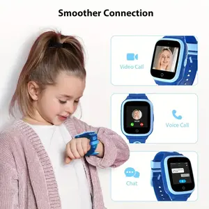 Rekotech Guardian 4G: Kids' Smartwatch with Real-Time GPS Tracking & Enhanced Parental Control