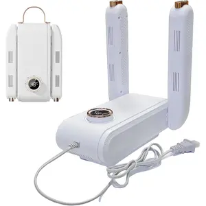 Boot Dryer for Work Boots，Shoe Dryer with Heat Blower， Shoe Dryers for Sneakers, Doubles as Glove, Helmet & Boxing Glove Dryer- Helps Reduce Odor(white)