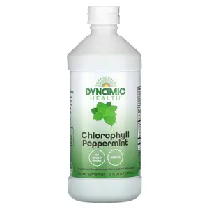 Dynamic Health Chlorophyll, Peppermint, 16 fl oz (473 ml)