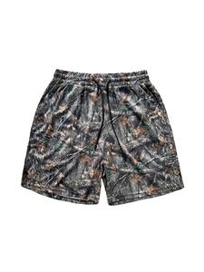 men's regular fit tree print shorts, shorts for men, casual comfy breathable shorts for summer, men's bottoms for daily wear, men shorts, shorts for men, menswear