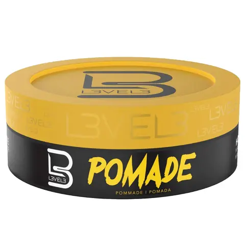 L3VEL3 Pomade with Keratin - Men's Haircare, Improves Volume & Provides Long-Lasting Hold - Medium Hold