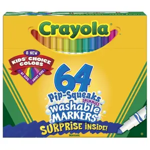 Crayola Llc Crayola Pip-Squeaks Skinnies Markers  - Pack of 3