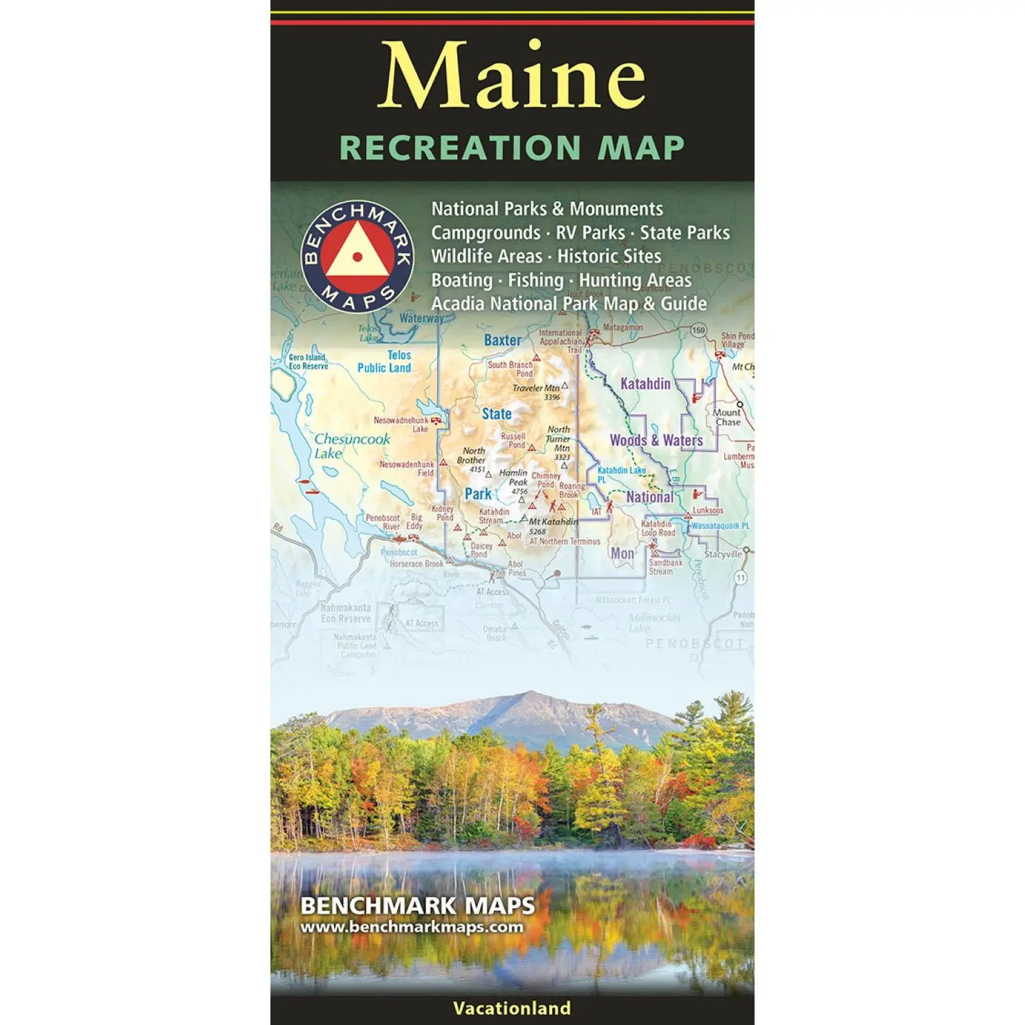 Maine Recreation Map