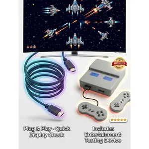 Classic AV Gaming to HDMI Adapter – TV Upgrade Kit with Bonus Entertainment Bundle| Gift for Dad large Compact Twin Tub Washer Dryer Combo 292 inch 200 frame Instant Hot Water Shower Head Set reservoir top load washing machine pet tumble oled frameless