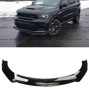 For Dodge Durango UNIVERSAL Front Bumper Lip Spoiler Splitter Glossy Black