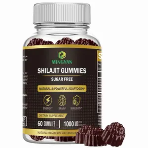 Pure Himalayan Shilajit Gummies for Men Women 85+ Trace Minerals Fulvic Acid Oral Liquid for Non-Pregnant