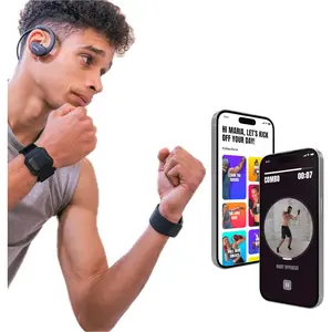 Bluetooth Punch Tracker  Heavy Bag & Shadow Boxing – Smart Boxing Sensors – Track Punch Power, Speed & Count – App-Connected Training Tool   & Pros