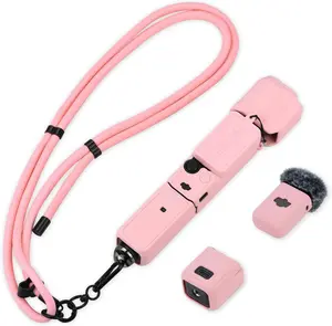 Pocket 3  Cover & Lanyard, Protective Case Crossbody Strap for DJI  Pocket 3 Accessories