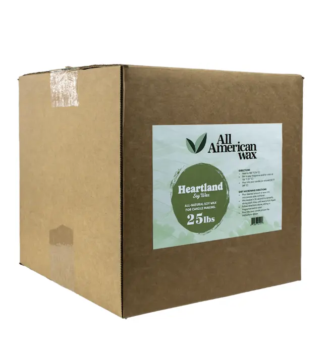 Heartland Soy Wax Flakes 25lb Box
