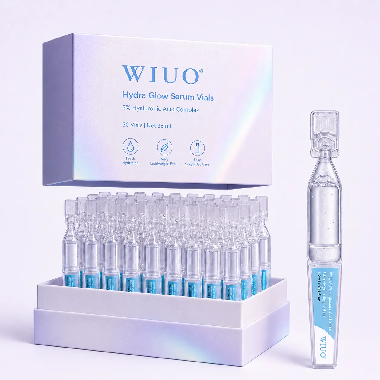 Hyaluronic Acid Serum | 3% 4D Hyaluronic Acid | Deep nourishment | Hydration and long-lasting moisture | Boosts skin brightness | Smooths fine lines | Glass-skin glow | Great for all skin types