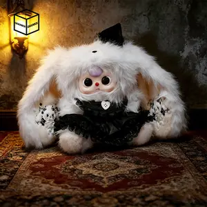 BB3- LILY RABBIT TOWN V5 -400% PLUSH BLIND BOX Bunny Plush Dolls，Soft Furry Collectibles，Stuffed Animal