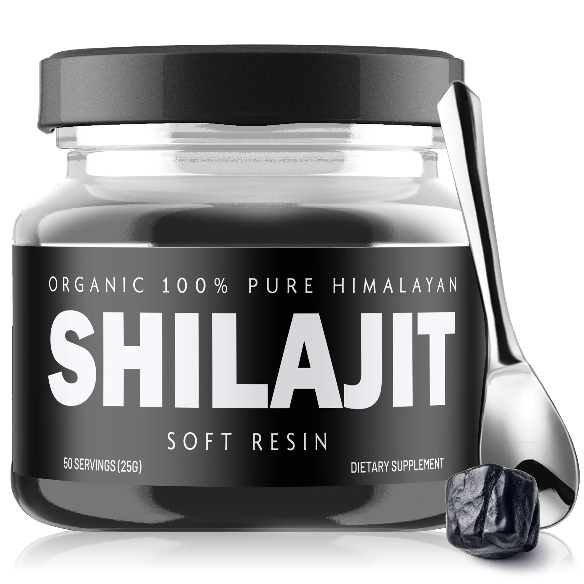 Organic 100% Pure Himalayan Shilajit Resin Food Edible Healthcare Fitness Dietary Supplement Optimum Vitamin