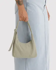 Mini Shoulder Bag in Celadon