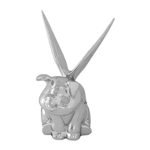 Grand General – Flying Pig With Wings Hood Ornament Chrome