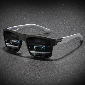 1pc Polarized Sports Glasses for Men, TAC Lens, PC Frame, Classic Square Design, Full Coverage, for Driving, Activities, Outdoor Sports Sunglasses, Sports Eyewear