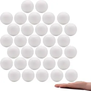 2 Inch White Polystyrene Foam Balls 32Pack for Crafts Art Household School Projects Party Decoration