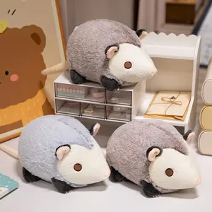 30cm Super Soft Real Life Rat Plush Toys Realistic Mouse Stuffed Farm Animals Toy Pet Mice Gifts Educational Toys for Kids