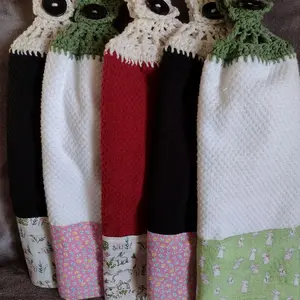 Easter Double Hanging Kitchen Towels/Hanging Towels/Double Towels/Kitchen Towels/Decorative Towels