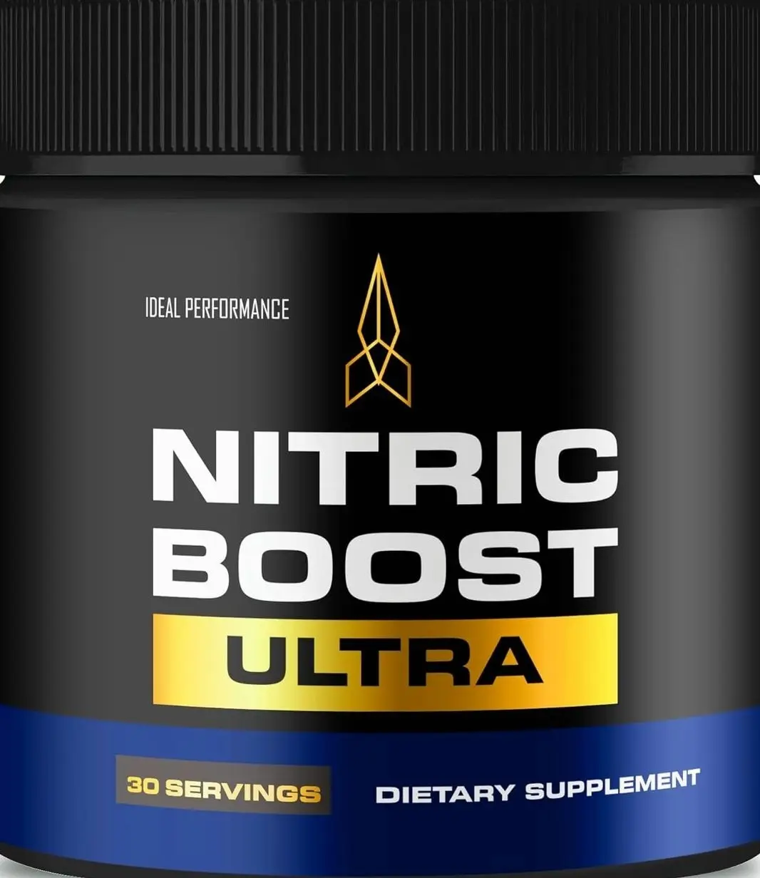 Nitric Boost Ultra Purple Powder, Nitric Boost Ultra for Men Official Formula to Support Energy Levels - Maximum Strength, Nitric Booster Ultra BCAA, NitricBoost Ultra Powder Support Reviews (1 Pack)