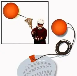 B-Lax Blast – The Lacrosse Rebounder That Uses a Regulation Lacrosse Ball – Solo Trainer for Backyard Practice – Training Gear & Gift for Boys & Girls