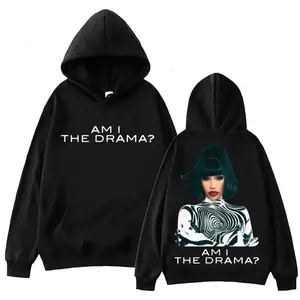 Little Miss Drama Tour 2026 Hoodie, Harajuku Hip Hop Graphic Pullover, Trendy Streetwear Sweatshirt, Unisex Casual Gift