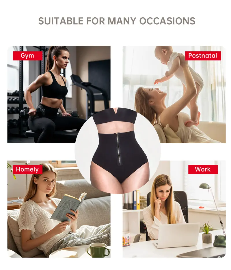 Product Introduction of VVL Christmas Tummy Control Butt Lifting Shapewear for Women Fajas Thong Shorts Butt Lifter with Button Closure, Casual Women's Shapewear Bottoms for Daily Wear, Shorts for Women 20