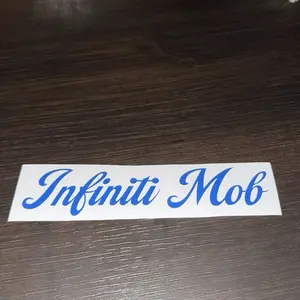 Infiniti Mob Classic M2 Font Decal for VQ Lovers - High-Quality Car Sticker