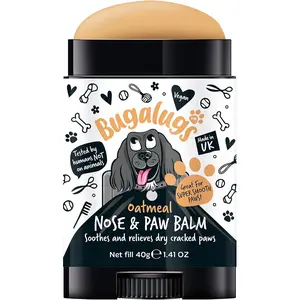 Dog Paw Pad Balm & Dog Nose Balm 40 g (1.41oz) - Moisturizing Dog Paw Balm That Creates an Invisible Barrier That Protects and Heals Dry Cracked Paws - All-Natural Dog Paw Balm with Oatmeal
