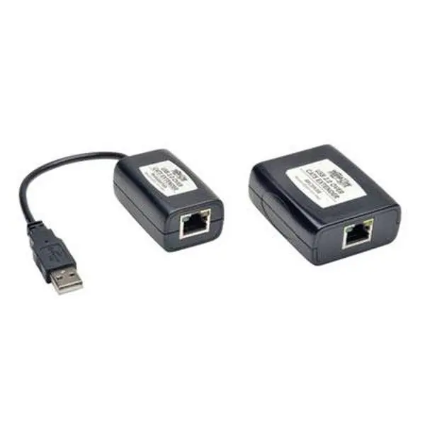Tripp Lite B203-101-PNP 1-Port Plug-N-Play USB 2.0 Over Cat5-Cat6 Extender, Adapter Cable Network Transceivers