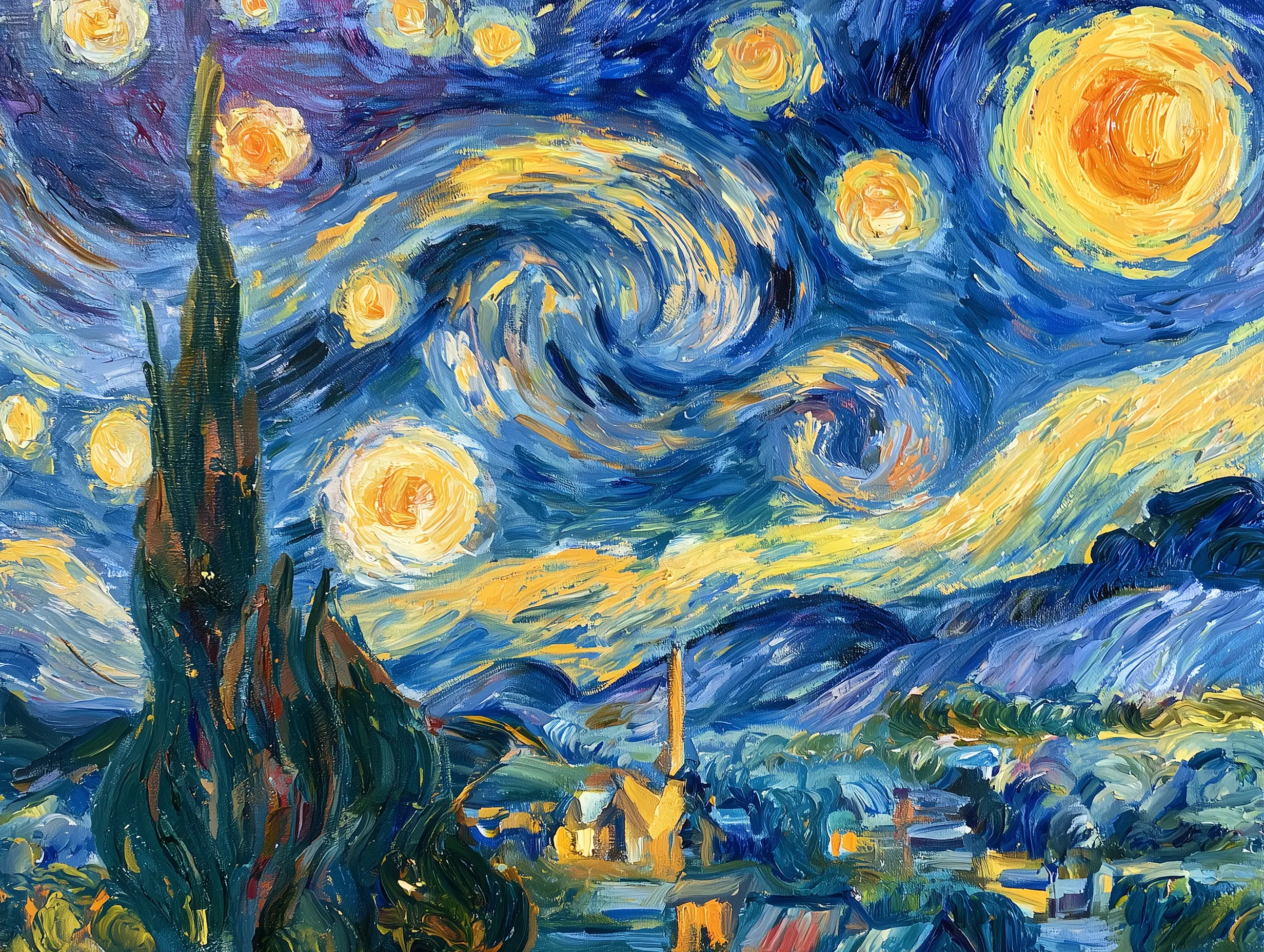 1000 Piece Jigsaw Puzzle for Adults | Premium Thick Cardboard | Challenging & Relaxing Family Game | Beautiful Home Decor & Gift | classic night sky art | famous masterpiece puzzle