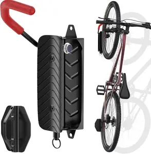 Swivel Bike Wall Mount, Vertical Garage Bike Rack Wall Mount, Bike Hanger for MTB, Road, eBike, Bicycle, Bike Storage Rack for Garage Apartment Indoor