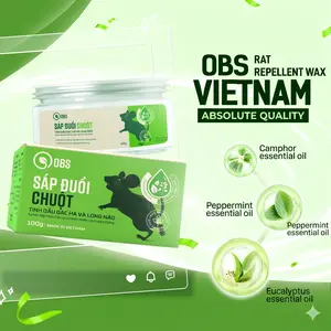 OBS Long Lasting Mouse Deterrent for Car Engines, Closets, and Garages - Natural Herbal Formula - Non-Messy Scent Sachet