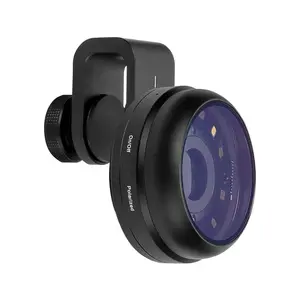 IBOOLO DE-400 Dermatoscope Lens 10X Magnification Polarized & Non-polarized Light Compatible with all Phone