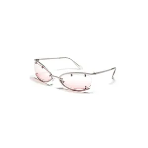 DAMAGE ASIA OPTICALS Semi-open Frame Sunglasses