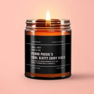 Pedroo Pascall Candle: Funny Soy Wax Candle Gift