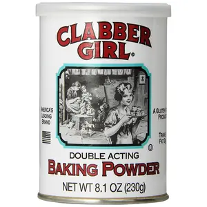 Clabber Girl Double Acting Baking Powder, 8.1 Ounce