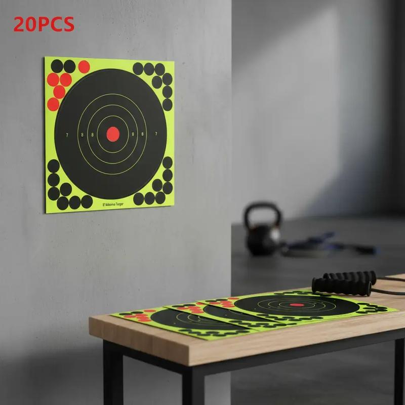 Target Sticker, 20 Counts Self Adhesive Target Sticker, Archery Target ...