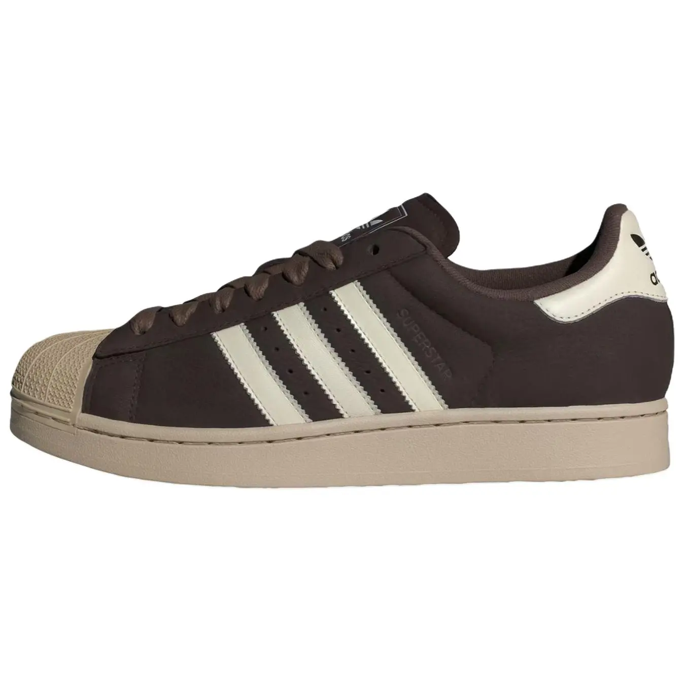 Adidas Originals Superstar 2 Skateboard Shoes Men's Brown Comfort IH9314
