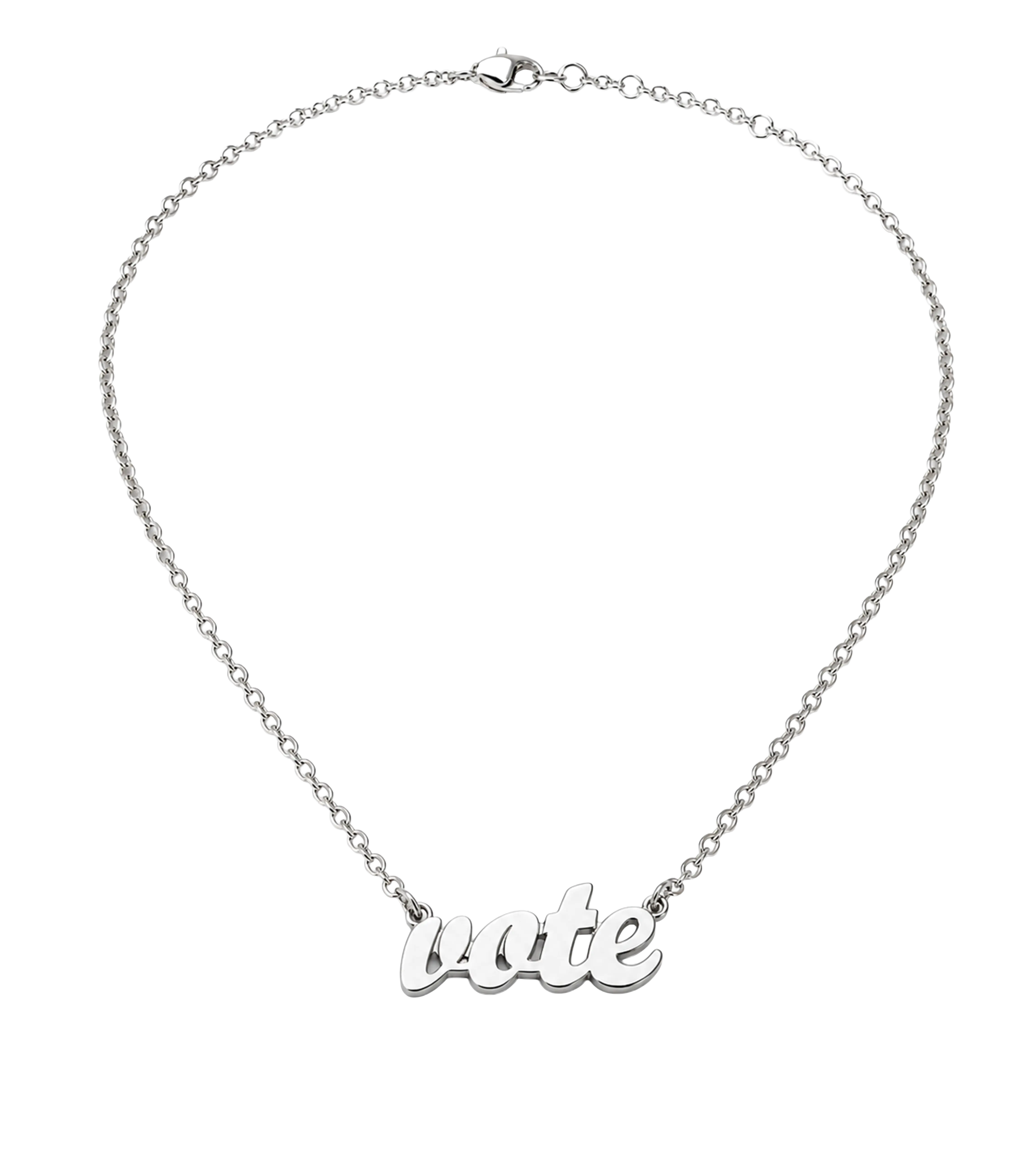 Vote Premium Stainless Steel Necklace