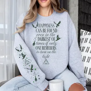 Vintage HP Wizard Quote Sweatshirt, Wizarding World Inspired Tee, Bookish Sweatshirt, Gift for Fan