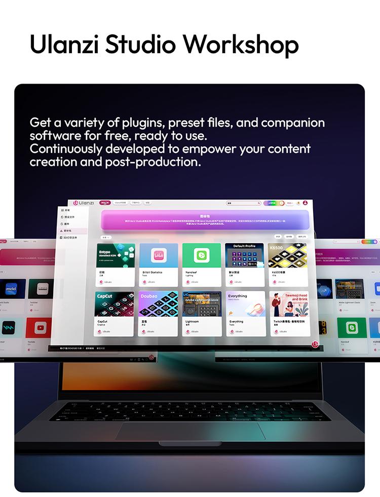 ULANZI D100H Video Editing Keyboard with Dial Knob, Wireless Bluetooth Controller for Mac/PC, 7 in 1 Power Customizable Macro Keypad with Tactile Feedback for Beginners, Photographers & Video Creators summerwins ULANZI D100H Video Editing Keyboard with Dial Knob, Wireless Bluetooth Controller for Mac/PC, 7 in 1 Power Customizable Macro Keypad with Tactile Feedback for Beginners, Photographers & Video Creators summerwins