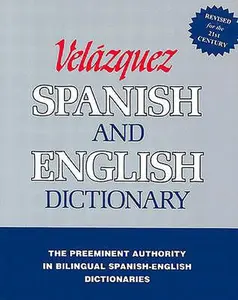 USED-Velazquez Spanish and English Dictionary by Mariano Velazquez De LA Cadena (Hardcover)