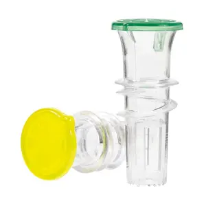 2-Pack Lemon Squeezer Portable Lemon Juicer BPA-Free Plastic Lime Juicer Compact Juice Extractor Handheld Citrus Press with Lid – 2025 New Screw Top Manual Citrus Tap Squeeze Lime for Cocktails, Dri Fruit Kitchen