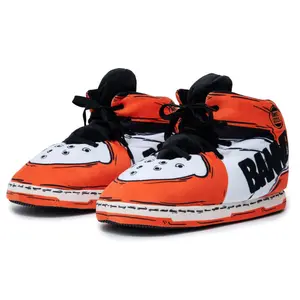 "OG" Orange Cartoon Sneaker Slippers