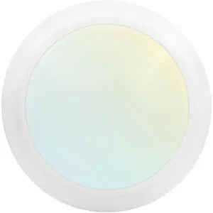 6 Inch LED Disk Lights, Dimmable Flush Mount Ceiling Light, 5CCT Selectable 2700K 3000K 3500K 4000K 5000K, 12.5W, 1000LM, Surface Mount Light Fixture, Damp Rated, Energy , ETL