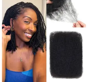 Afro curly Bulk hair