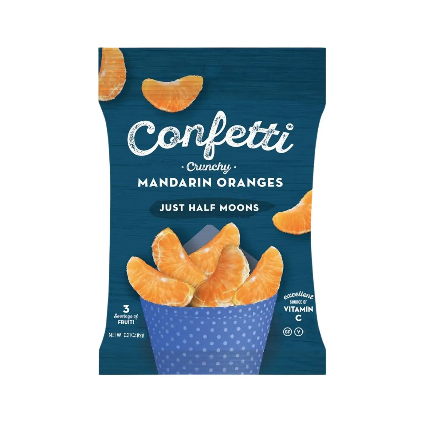 36-Mini Mandarin Chips, Just Half Moon